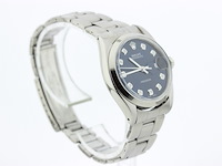 Heren polshorloge rolex, oysterdate precision, blauwe wijzerplaat, bouwjaar 1985 - afbeelding 2 van  9