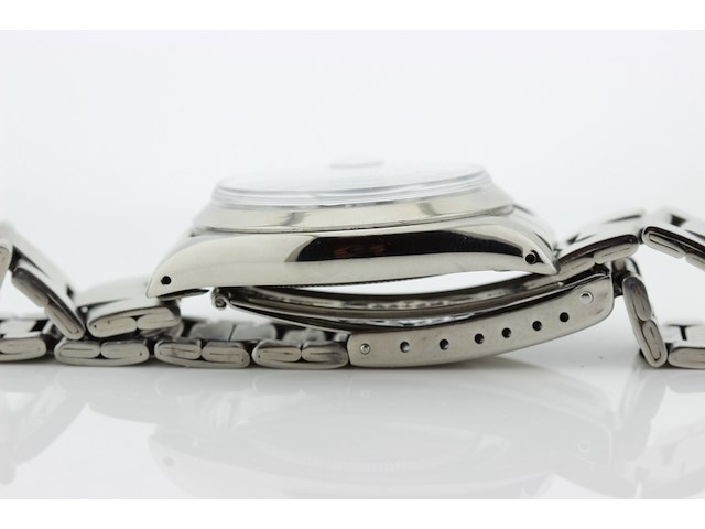 Heren polshorloge rolex, oysterdate precision, blauwe wijzerplaat, bouwjaar 1985 - afbeelding 8 van  9