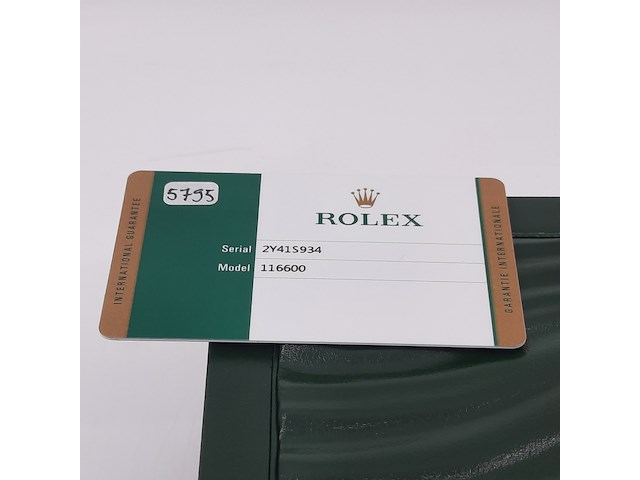 Heren polshorloge, rolex, sea dweller, 116600 - afbeelding 34 van  37