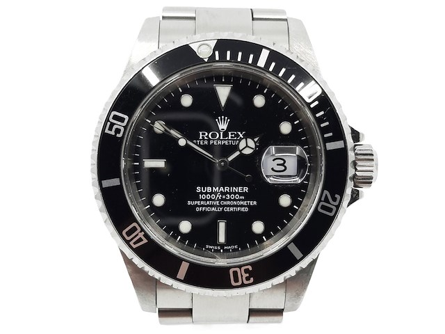 Heren polshorloge, rolex, submariner 16610 - afbeelding 1 van  29