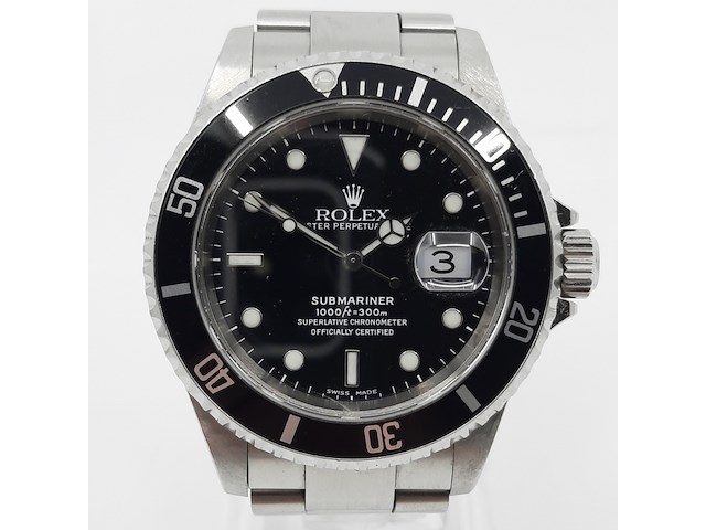 Heren polshorloge, rolex, submariner 16610 - afbeelding 12 van  29