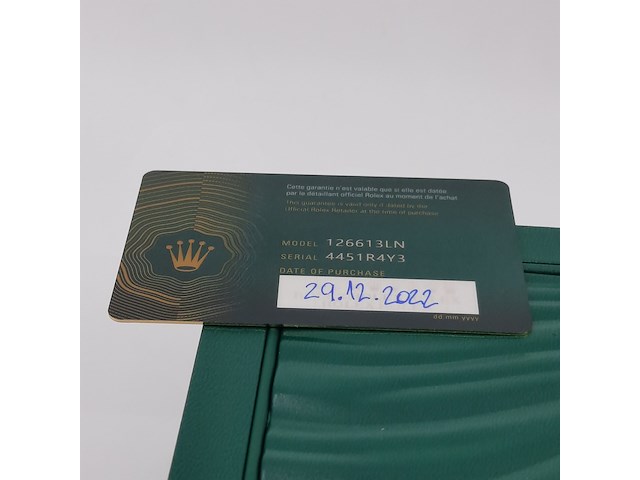 Heren polshorloge, rolex, submariner date 126613ln - afbeelding 26 van  33