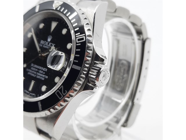 Heren polshorloge, rolex, submariner date 16610t - afbeelding 3 van  37