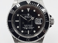Heren polshorloge, rolex, submariner date 16610t - afbeelding 12 van  37