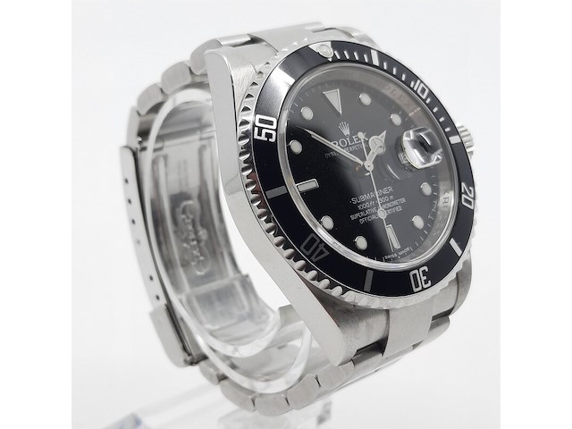 Heren polshorloge, rolex, submariner date 16610t - afbeelding 37 van  37