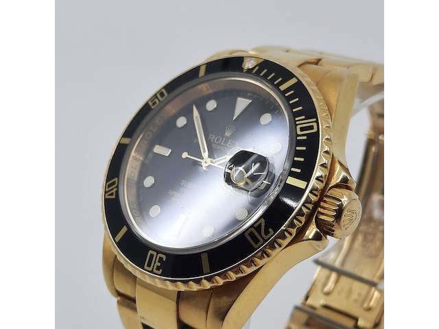Heren polshorloge, rolex, submariner date 16618 t - afbeelding 2 van  27