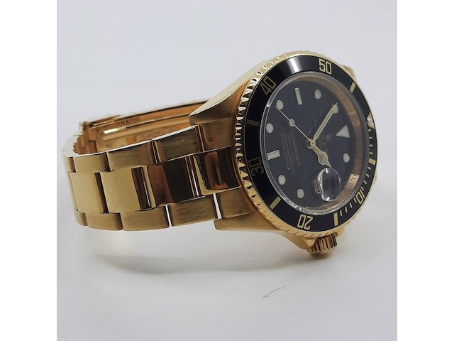 Heren polshorloge, rolex, submariner date 16618 t - afbeelding 17 van  27