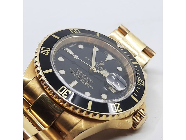 Heren polshorloge, rolex, submariner date 16618 t - afbeelding 18 van  27