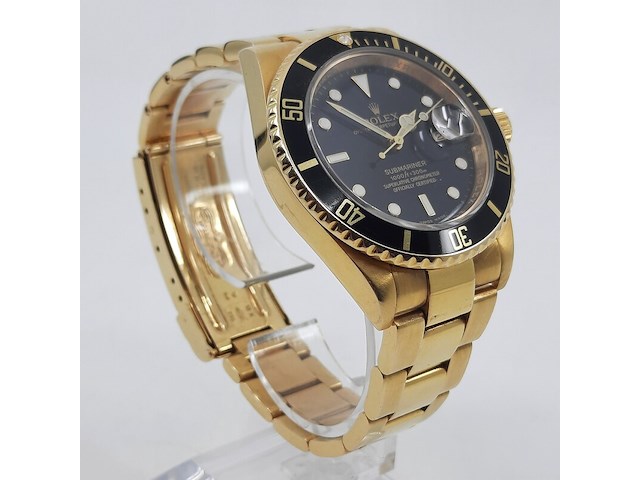 Heren polshorloge, rolex, submariner date 16618 t - afbeelding 27 van  27