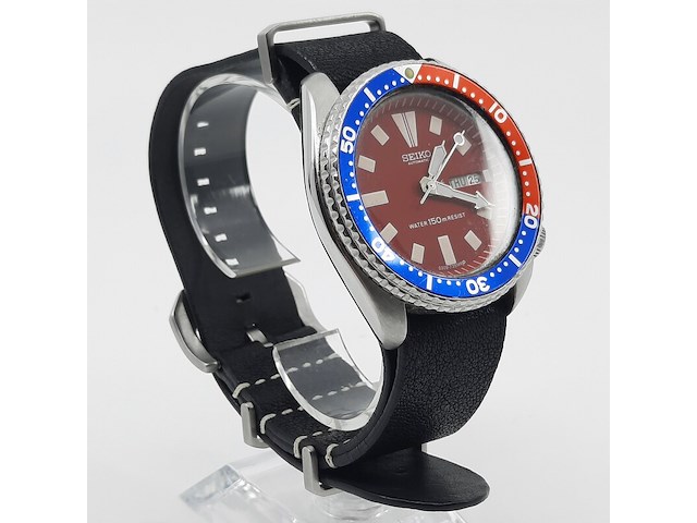 Heren polshorloge, seiko, diver 6309-7290 - afbeelding 13 van  15