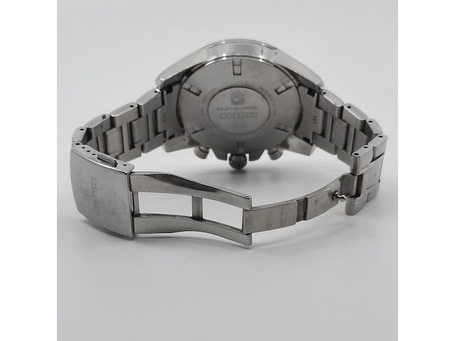 Heren polshorloge, seiko, sportura chronograph 7t62 - afbeelding 3 van  17