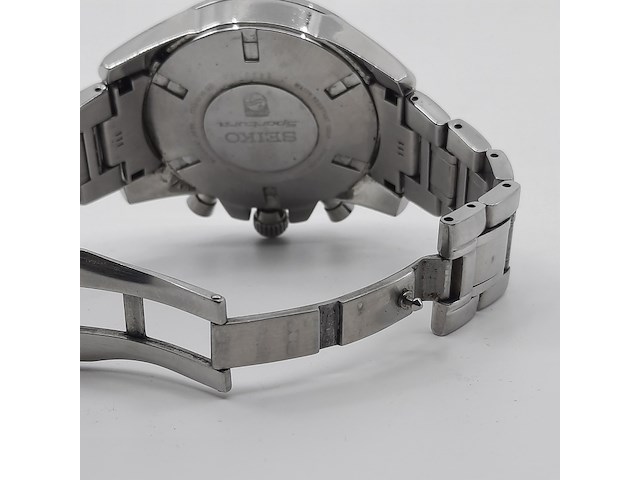 Heren polshorloge, seiko, sportura chronograph 7t62 - afbeelding 5 van  17