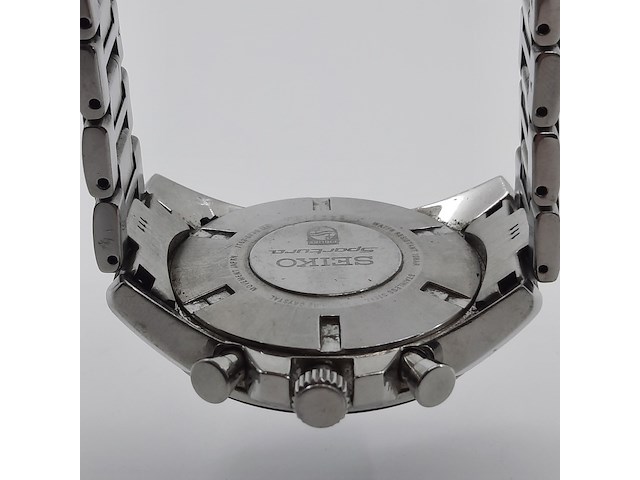 Heren polshorloge, seiko, sportura chronograph 7t62 - afbeelding 6 van  17
