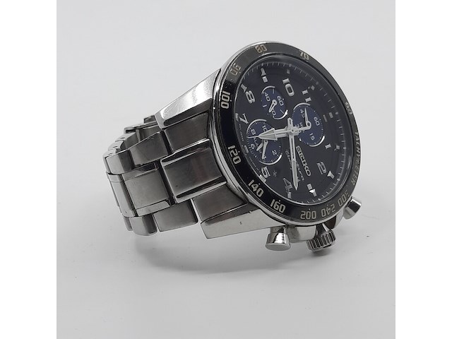 Heren polshorloge, seiko, sportura chronograph 7t62 - afbeelding 9 van  17