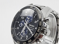 Heren polshorloge, seiko, sportura chronograph 7t62 - afbeelding 16 van  17