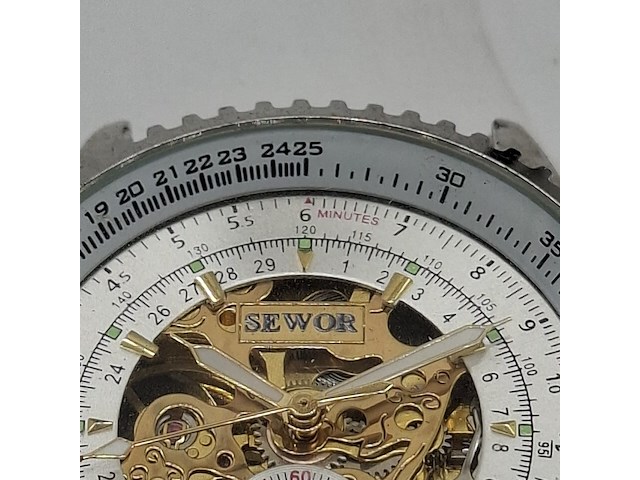 Heren polshorloge, sewor - afbeelding 4 van  18