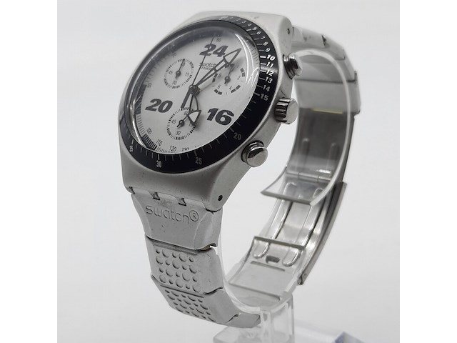 Heren polshorloge, swatch, irony - afbeelding 9 van  16