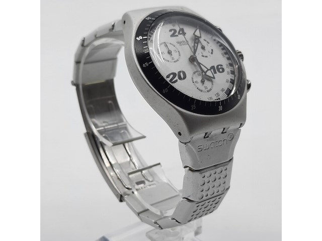 Heren polshorloge, swatch, irony - afbeelding 14 van  16