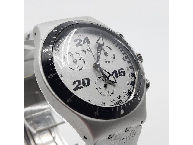 Heren polshorloge, swatch, irony - afbeelding 15 van  16