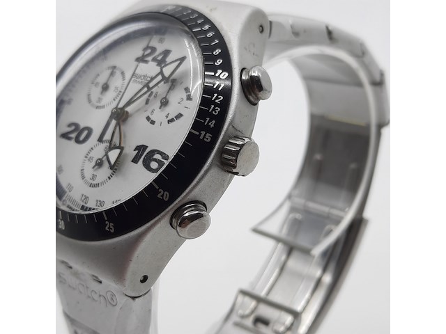 Heren polshorloge, swatch, irony - afbeelding 16 van  16