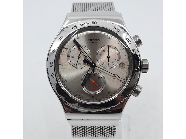 Heren polshorloge, swatch - afbeelding 1 van  17
