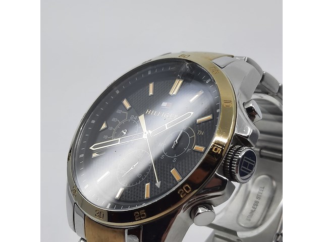 Heren polshorloge, tommy hilfiger, chrono - afbeelding 20 van  20