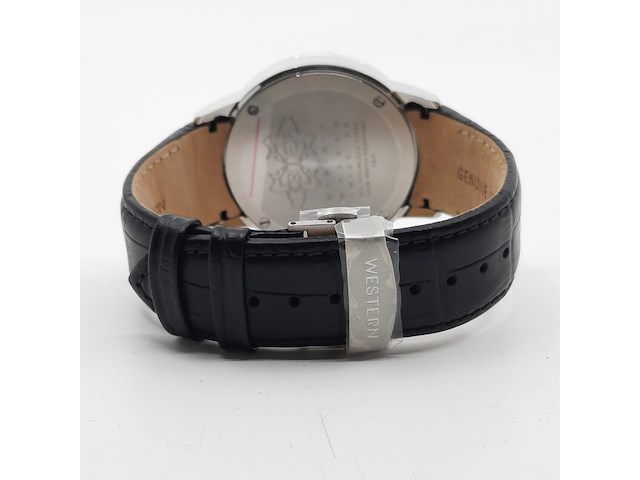 Heren polshorloge, western, chrono - afbeelding 4 van  17