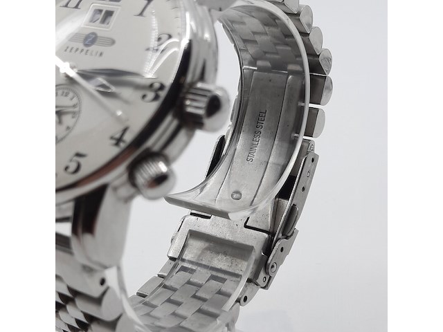 Heren polshorloge, zeppelin, dual time lz127 - afbeelding 2 van  18