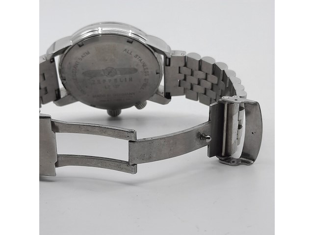 Heren polshorloge, zeppelin, dual time lz127 - afbeelding 4 van  18