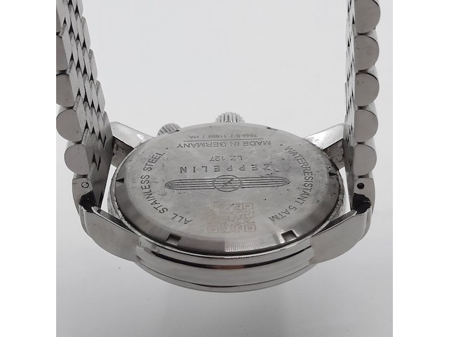 Heren polshorloge, zeppelin, dual time lz127 - afbeelding 6 van  18