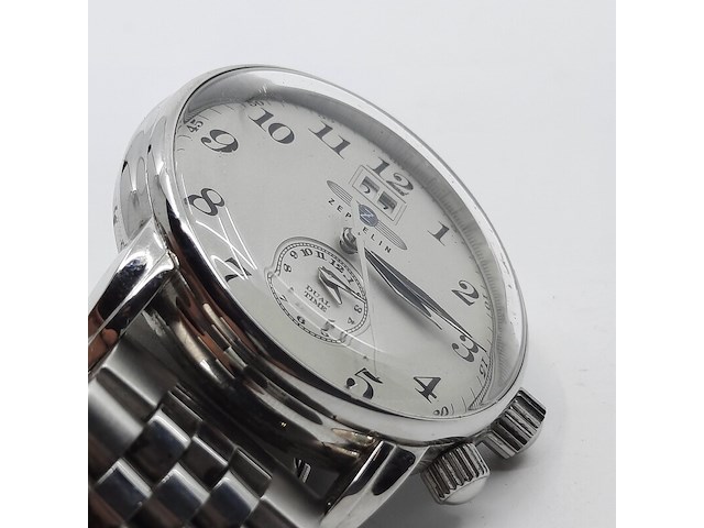 Heren polshorloge, zeppelin, dual time lz127 - afbeelding 9 van  18
