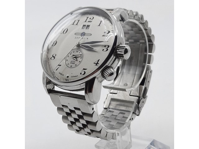 Heren polshorloge, zeppelin, dual time lz127 - afbeelding 11 van  18