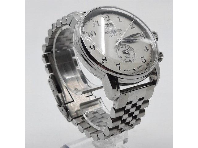 Heren polshorloge, zeppelin, dual time lz127 - afbeelding 16 van  18