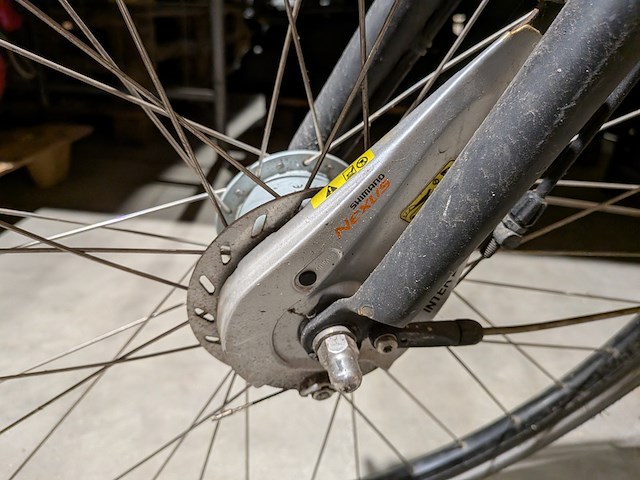 Heren stadsfiets sparta, regular - afbeelding 6 van  12