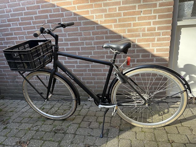 Herenfiets pointer met krattenrek. - afbeelding 1 van  9