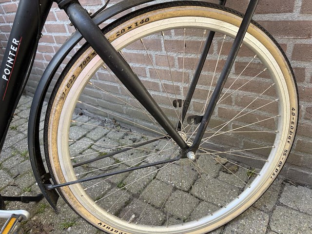 Herenfiets pointer met krattenrek. - afbeelding 7 van  9