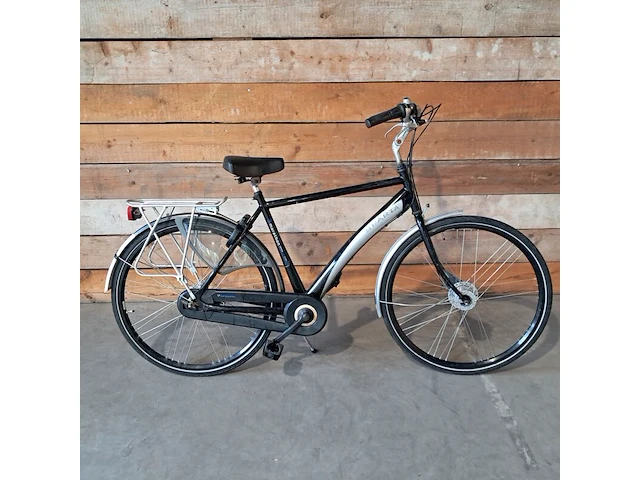 Herenfiets, sparta, marathon, zwart - afbeelding 1 van  17