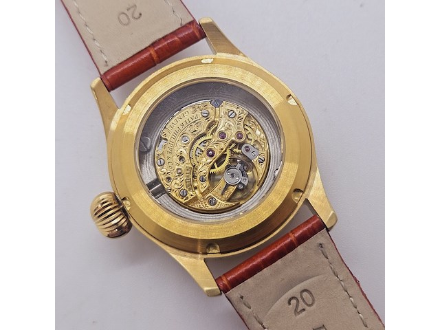 Herenhorloge - antiek patek philippe uurwerk - horologisch kunstwerk - afbeelding 6 van  10