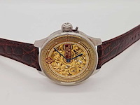 Herenhorloge - antiek patek phillipe uurwerk - horologisch kunstwerk - afbeelding 4 van  11