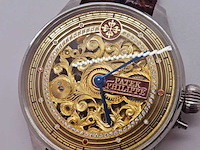 Herenhorloge - antiek patek phillipe uurwerk - horologisch kunstwerk - afbeelding 9 van  11