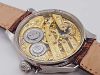Herenhorloge - antiek patek phillipe uurwerk - horologisch kunstwerk - afbeelding 10 van  11