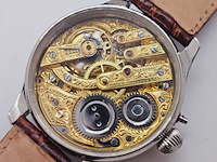Herenhorloge - antiek patek phillipe uurwerk - horologisch kunstwerk - afbeelding 11 van  11