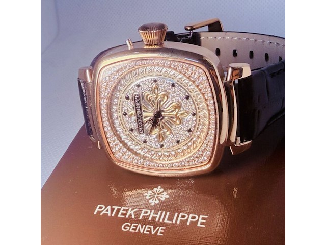 Herenhorloge - antiek patek phillipe uurwerk - horologisch kunstwerk - afbeelding 6 van  11