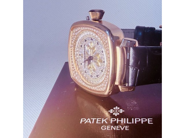 Herenhorloge - antiek patek phillipe uurwerk - horologisch kunstwerk - afbeelding 7 van  11