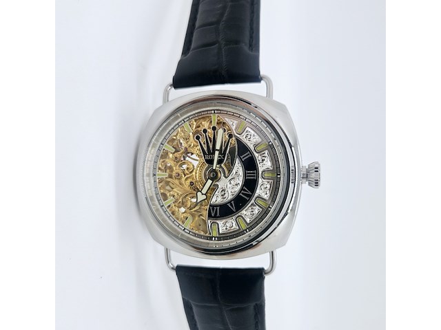 Herenhorloge - antiek rolex uurwerk - horologisch kunstwerk - afbeelding 1 van  10