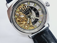 Herenhorloge - antiek rolex uurwerk - horologisch kunstwerk - afbeelding 3 van  10