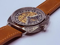 Herenhorloge - antiek rolex uurwerk - horologisch kunstwerk - afbeelding 3 van  8