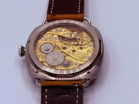 Herenhorloge - antiek rolex uurwerk - horologisch kunstwerk - afbeelding 7 van  8