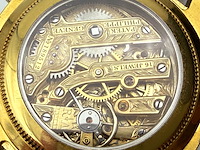 Herenhorloge - patek phillipe horlogisch kunstwerk - antiek zwitsers uurwerk - afbeelding 3 van  14