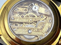 Herenhorloge - patek phillipe horlogisch kunstwerk - antiek zwitsers uurwerk - afbeelding 4 van  14